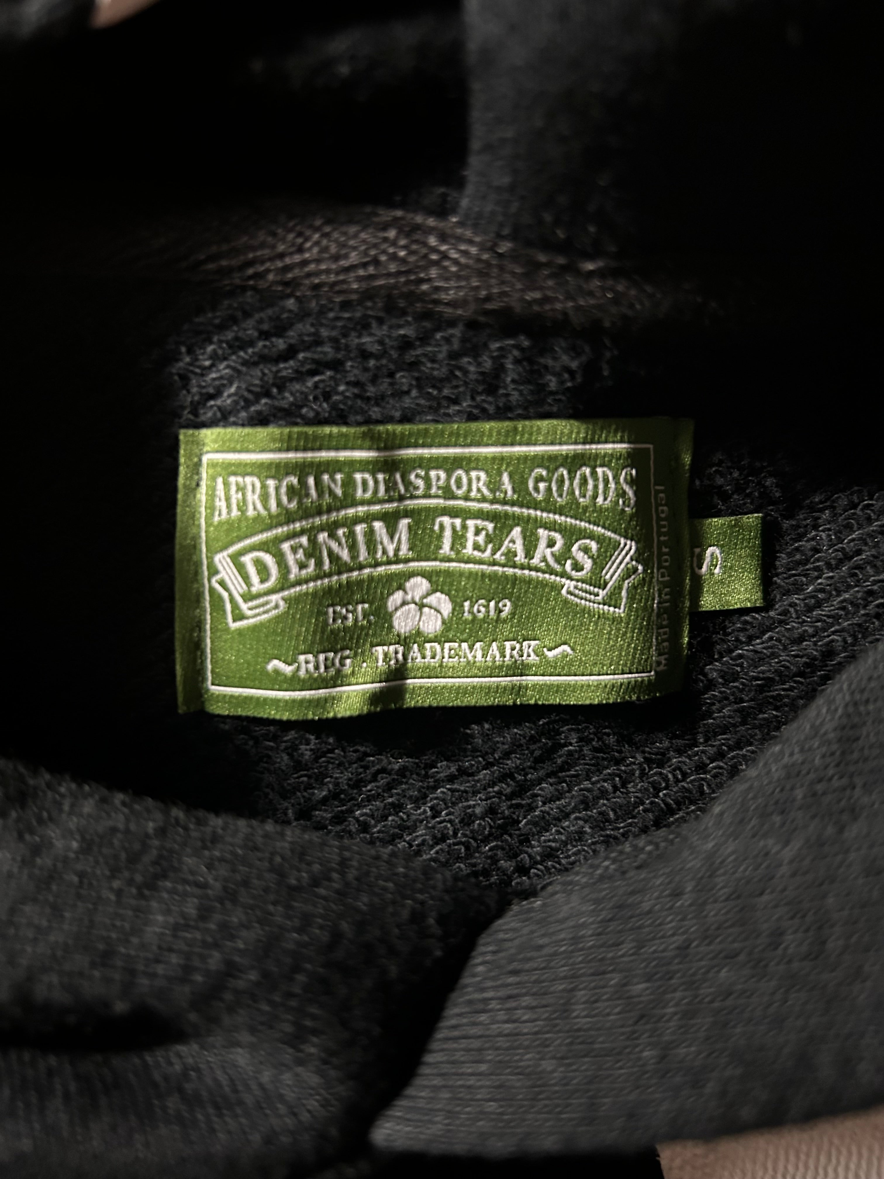 Denim Tears The Cotton Wreath Sweatshirt 'Black'