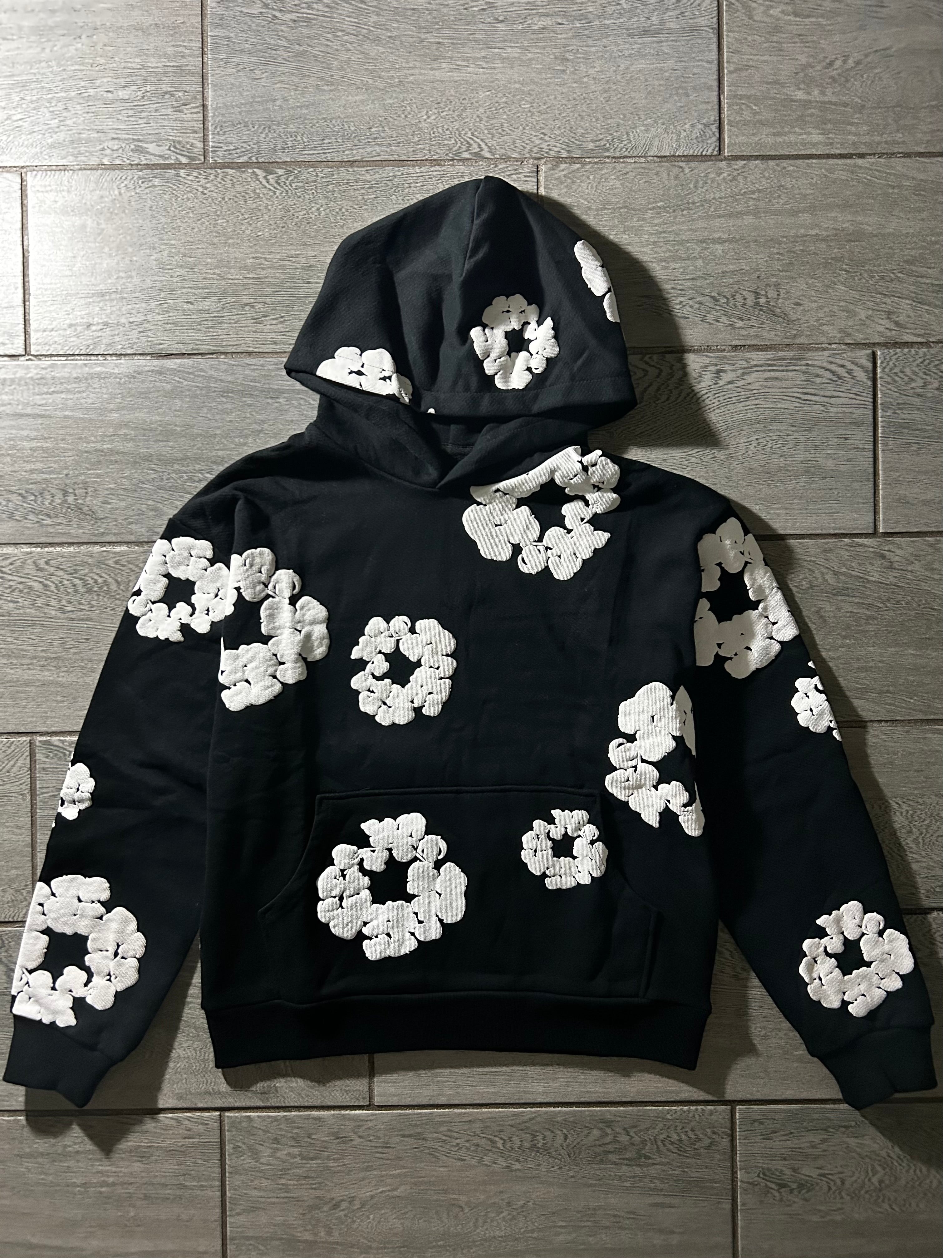 Denim Tears The Cotton Wreath Sweatshirt 'Black'