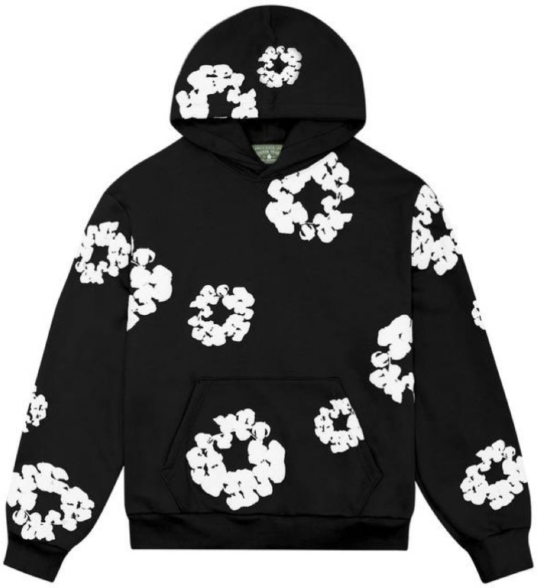 Denim Tears The Cotton Wreath Sweatshirt 'Black'