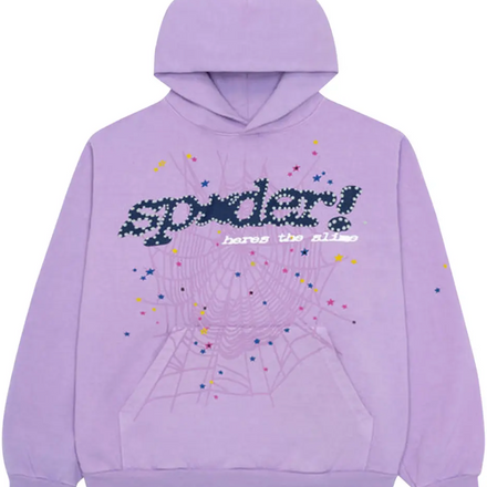 *Sp5der Açaí Hoodie 'Purple'