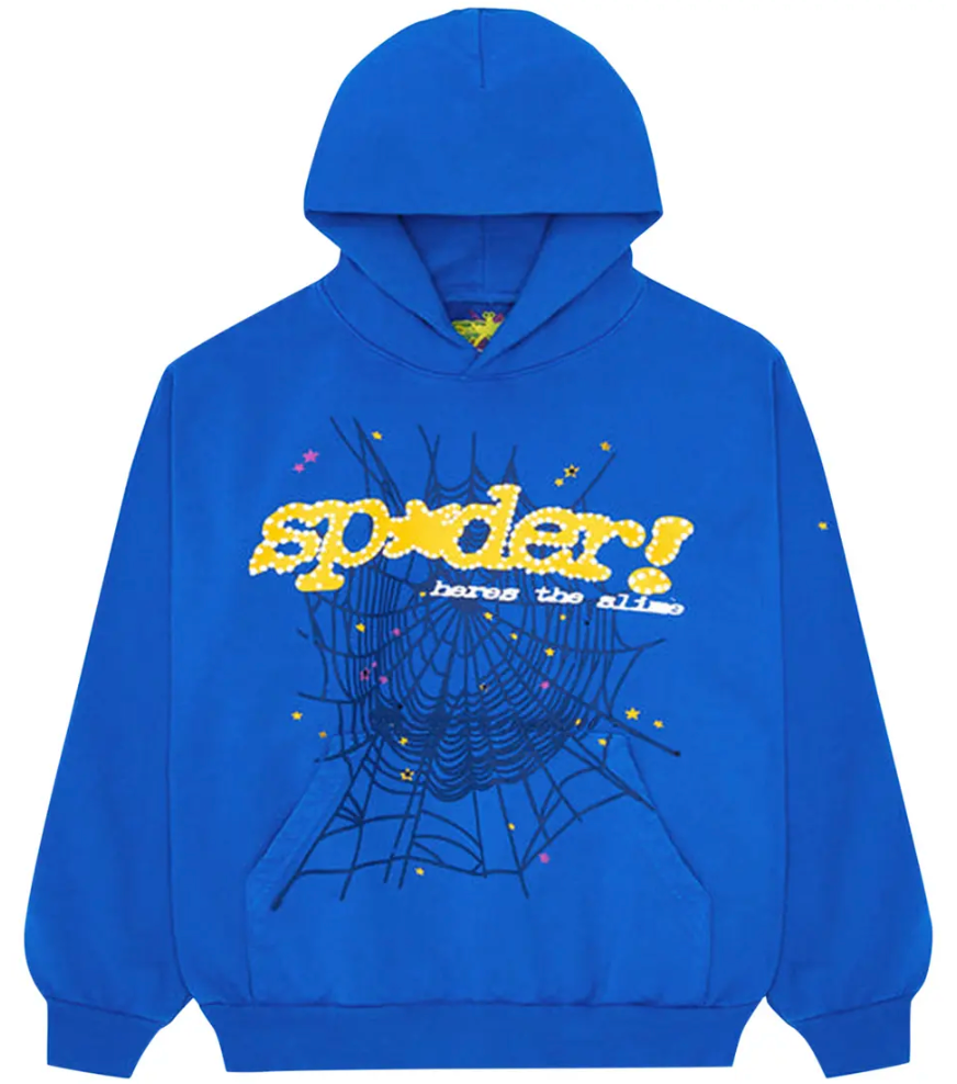 *Sp5der Hoodie 'TC Blue'