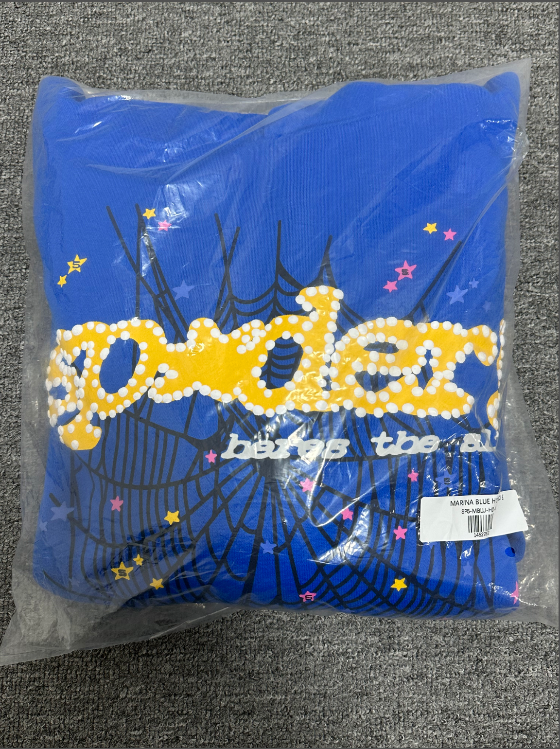 *Sp5der Hoodie 'TC Blue'