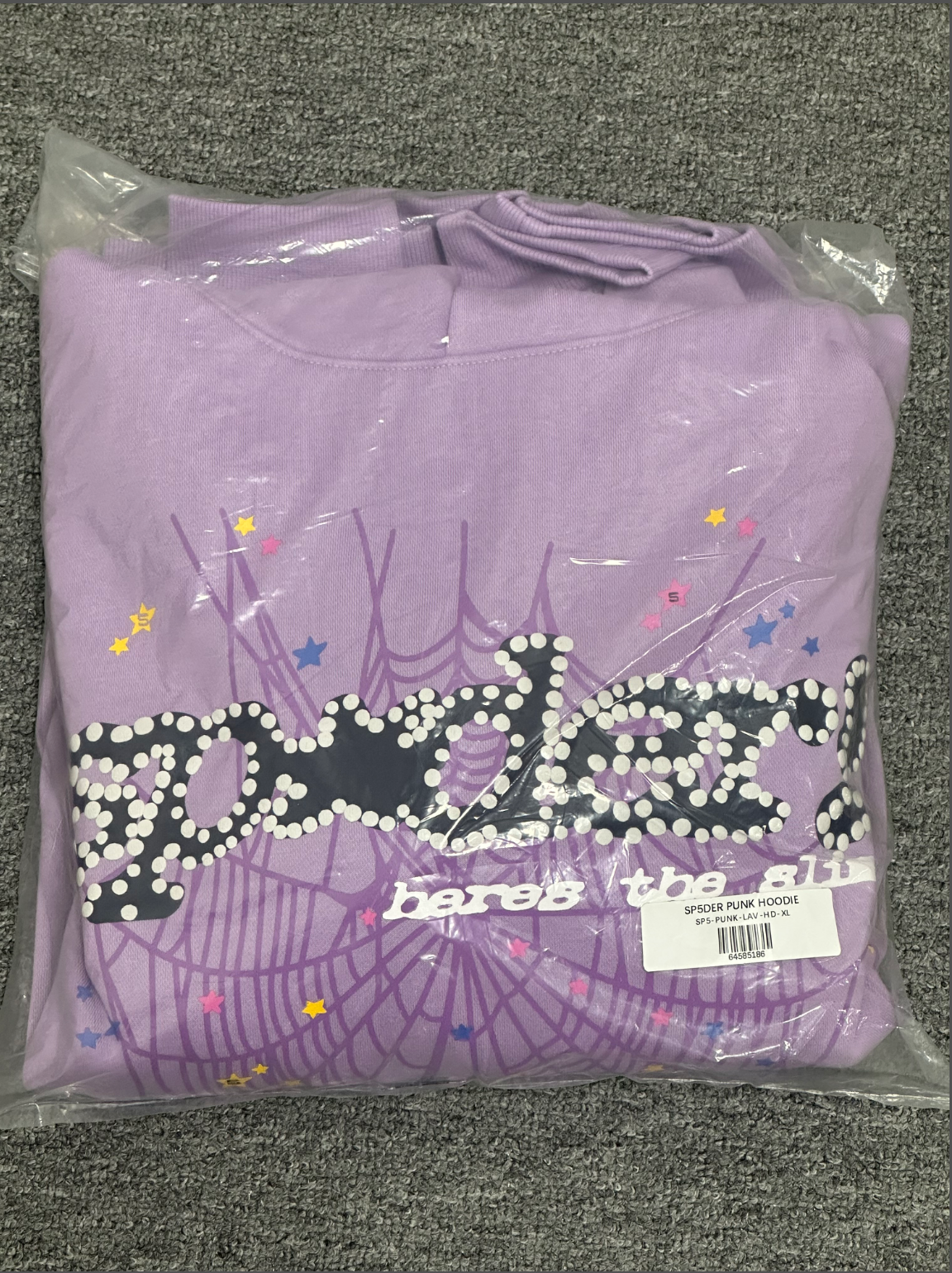 *Sp5der Açaí Hoodie 'Purple'