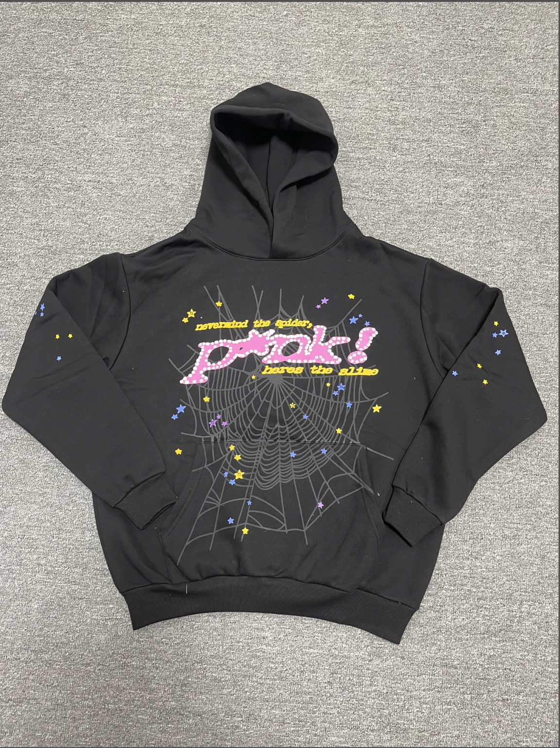 *Sp5der P*nk Hoodie 'Black'