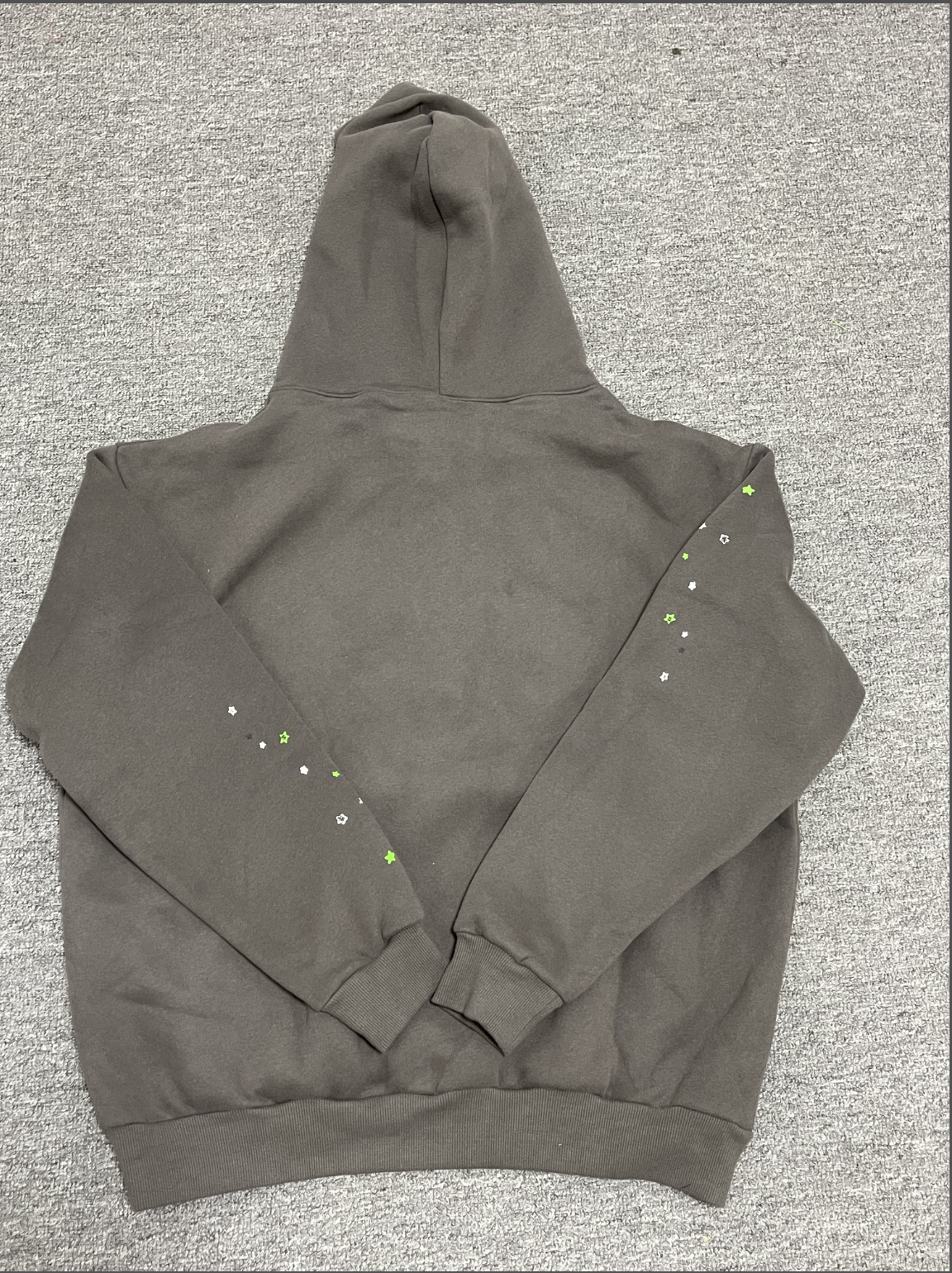 *Sp5der Wait Web Hoodie 'Slate Grey'